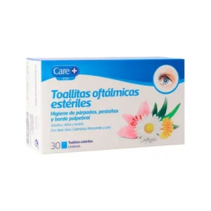 CARE TOALLITAS OFTALMICAS HIGIENE 30 UNIDADES