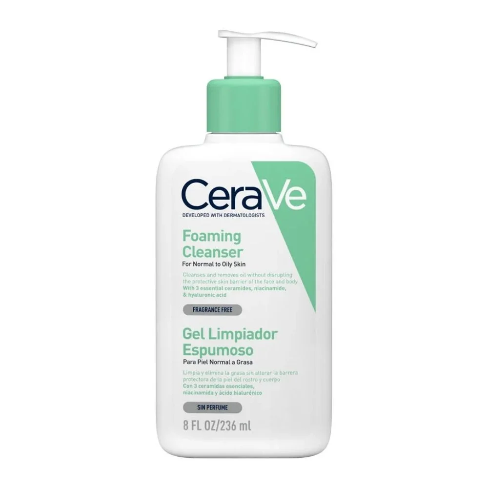 CERAVE GEL LIMPIADOR ESPUMOSO