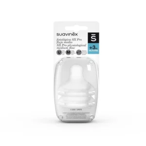 SUAVINEX TETINA SILICONA FISIOLOGICA FLUJO M 2 UNIDADES