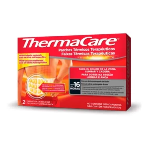 THERMACARE PARCHE TERMICO ZONA LUMBAR CADERA 2 PARCHES