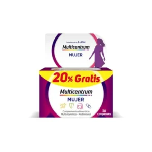 MULTICENTRUM MUJER 30 COMPRIMIDOS