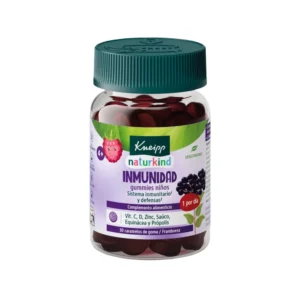 KNEIPP GUMMIES NIÑOS IMMUNIDAD 30 CARAMELOS DE GOMA SABOR FRAMBUESA
