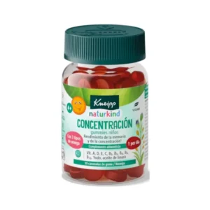 KNEIPP GUMMIES NIÑOS CONCENTRACION 30 CARAMELOS DE GOMA SABOR NARANJA