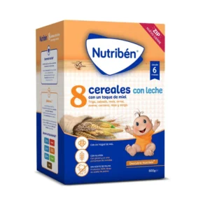 NUTRIBEN 8 CEREALES MIEL CON LECHE 1 UD