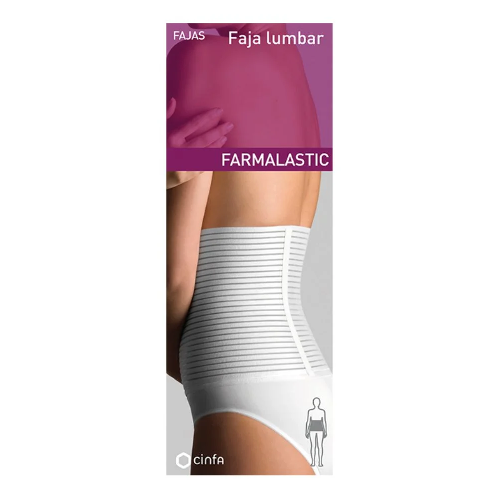 Faja Farmalastic Velcro Talla 2 Beige – Sujeción y Comodidad para la Zona Abdominal